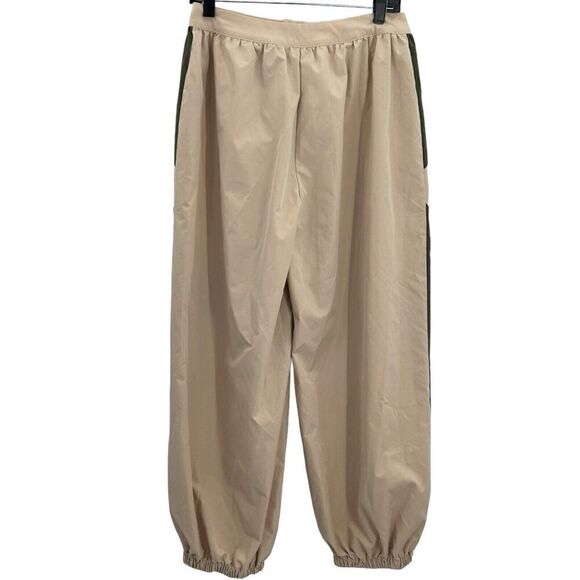 Cider Woven Patchy Jogger Pant Cream Green Size Large0 - Picture 4 of 16